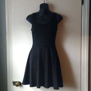Vibe Little Black Knit Dress